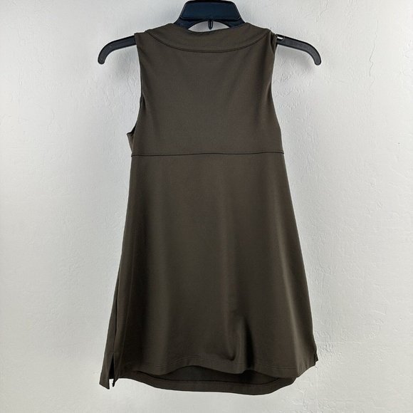 Athleta Active Workout Racerback Built In Bra Tank Top Brown Size 34C - Picture 6 of 9